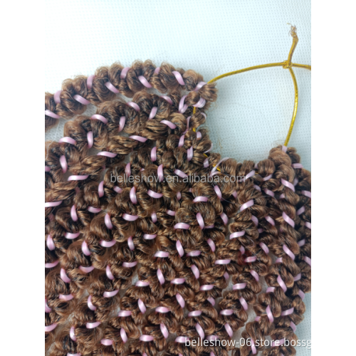 Hot sell 18 inch 12stands senegalese twist hair synthetic crochet extension Crochet box braids 3D box braid hair